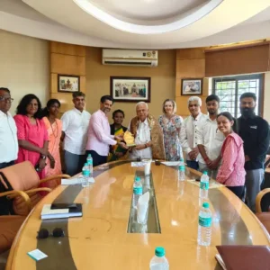 R. V. Deshpande in Haliyal